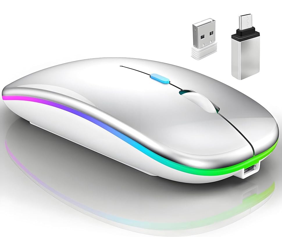 Qullqian Wireless Bluetooth Mouse for MacBook Air/Mac/Pro/Laptop/Compute