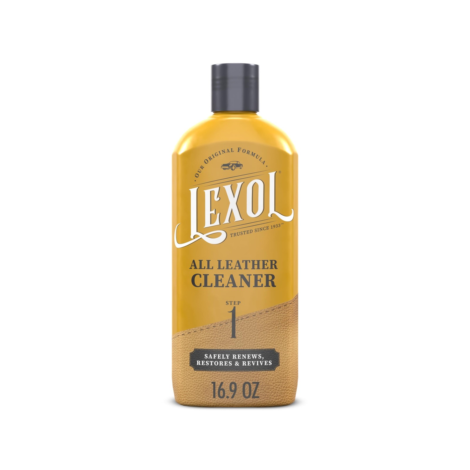 Lexol All Leather Cleaner for Car Interior, Couches and Furniture, Shoes and ...