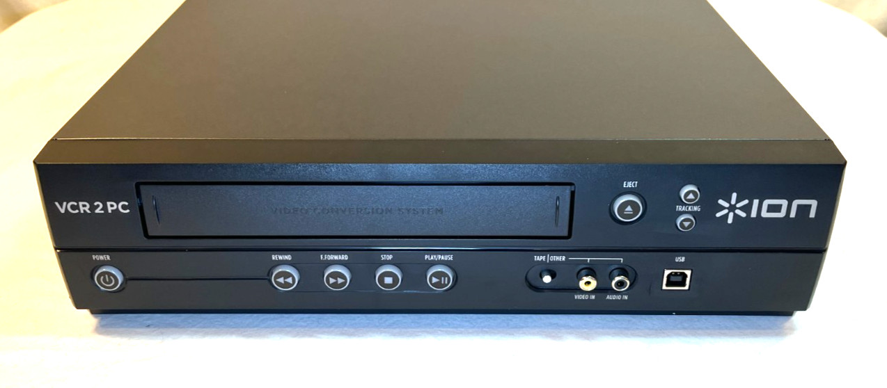 ION VCR 2 PC Video Conversion System, Converts VHS to Digital, Open Box Not Used
