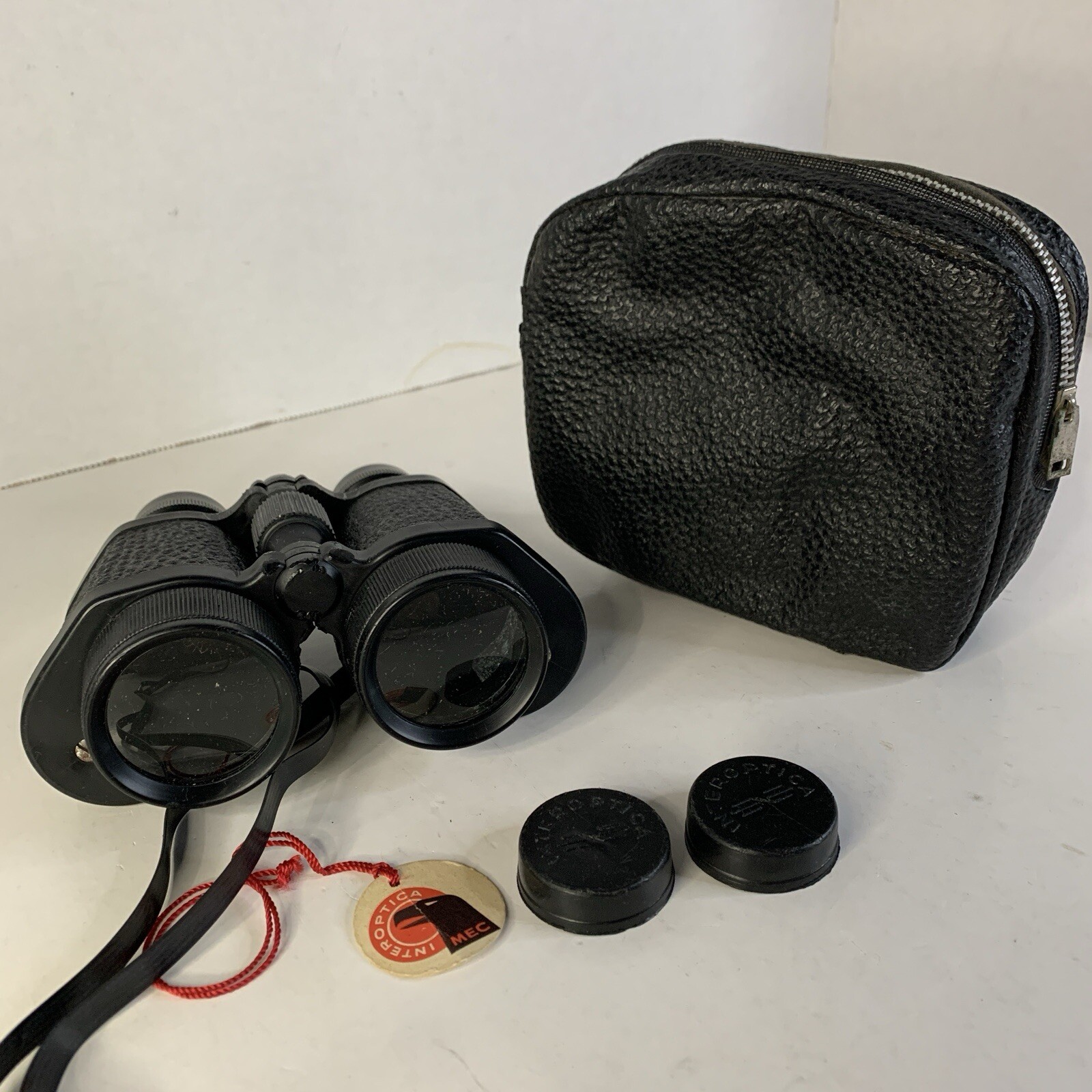 INTEROPTICA Non Prismatic Binoculars - Outdoor Zoom Lens w/case - Made in Italy