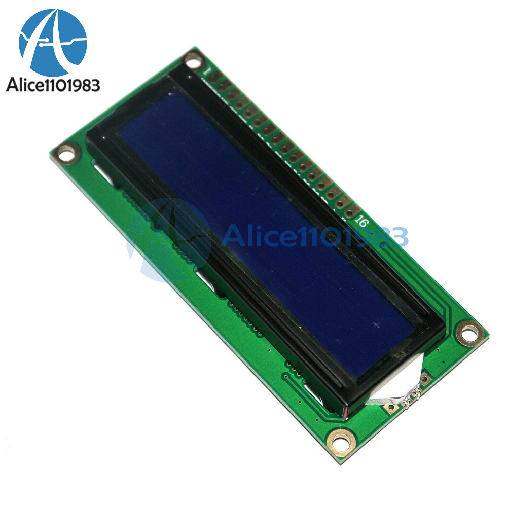 LCD1602 3.3V Blue Backlight 16*2 Lines White Character LCD Module 1602A DIY