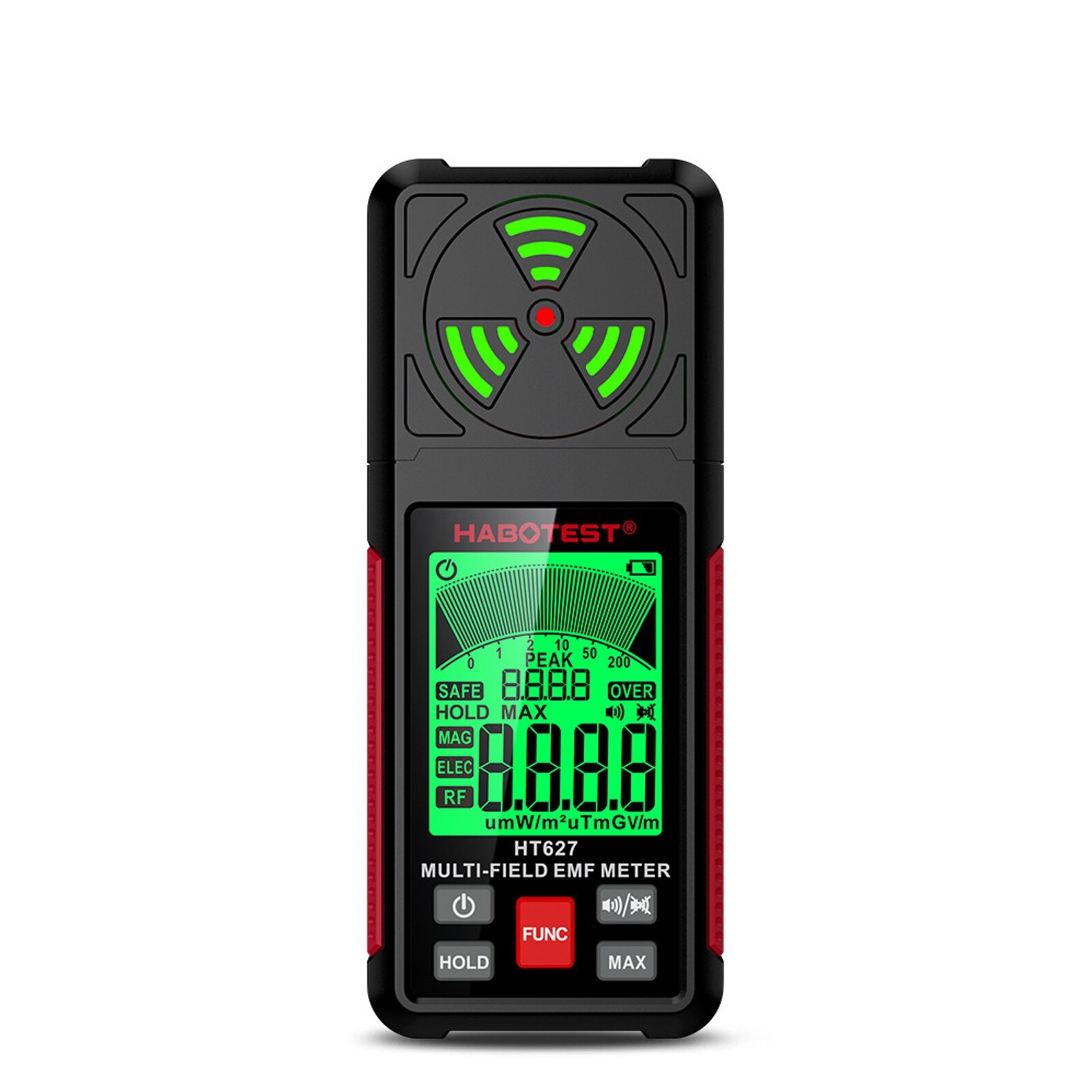 Electromagnetic Radiation Tester Handheld Radio Frequency Field EMF Meter