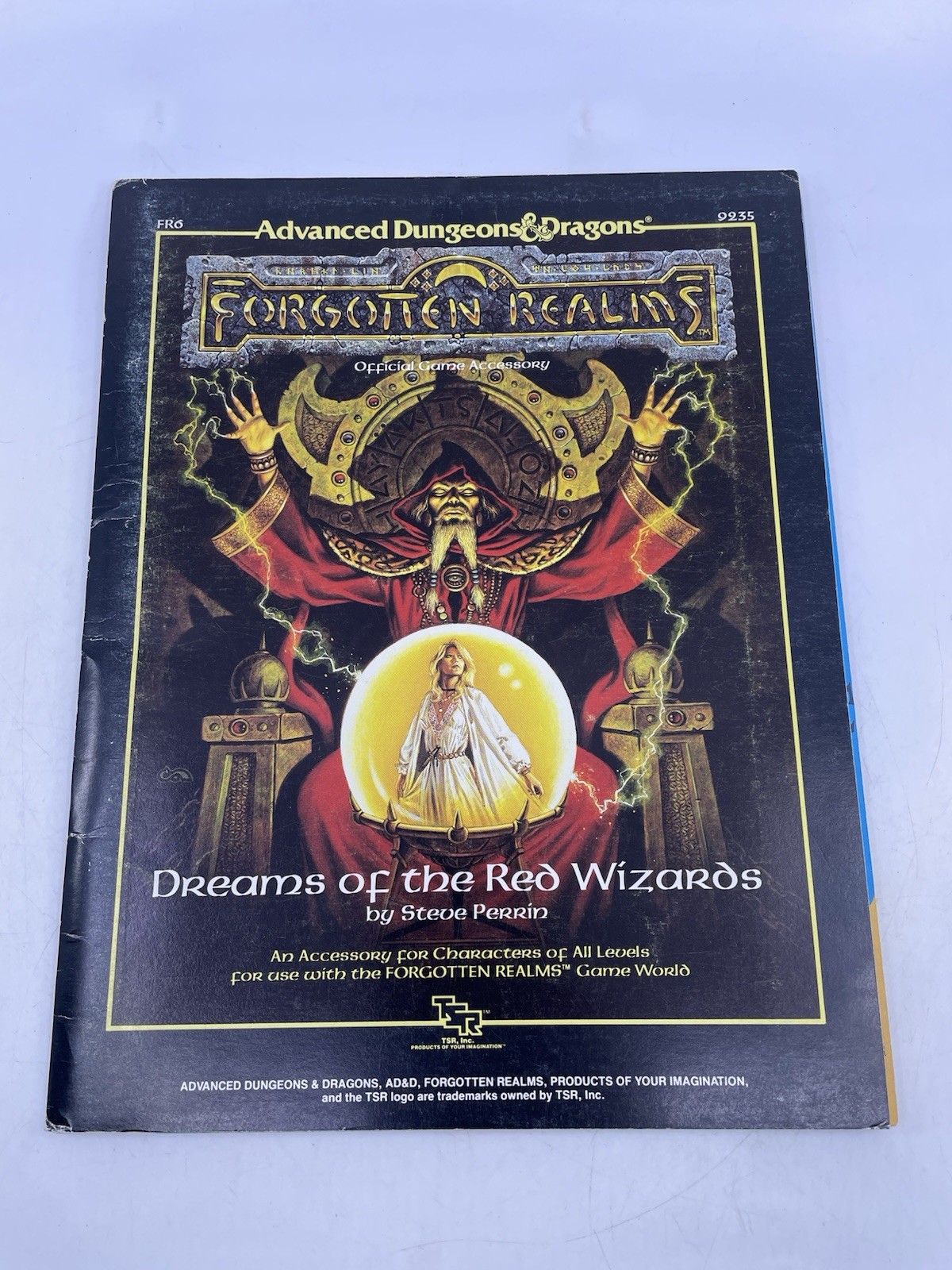 Dreams of the Red Wizards FR6 Forgotten Realms AD&D 1st Edition TSR 9235 W/map