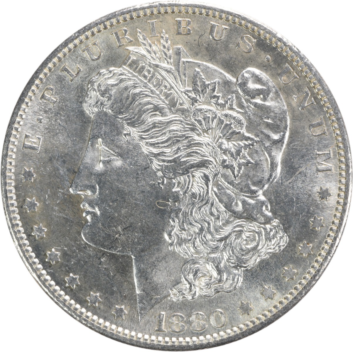 1880-S Morgan Silver Dollar Choice BU Uncertified #352