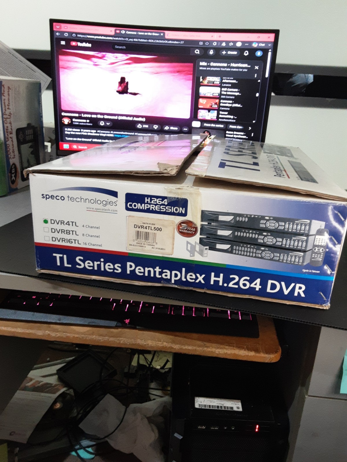 Speco Technologies TL Series Pentaplex H.264 DVR New