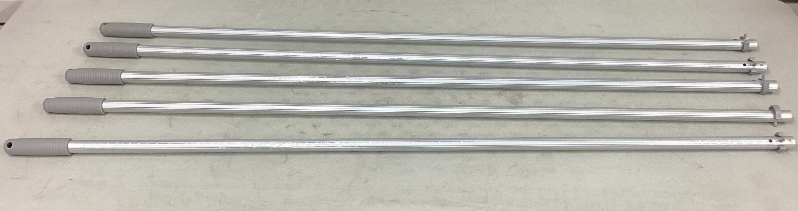 Perfect Clean 140 cm Mop Handle Aluminum Gray, 140cm HKN83140-GY Lot of 5