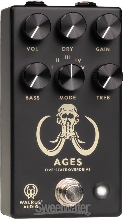 Walrus Audio Ages Five-state Overdrive Pedal - Black