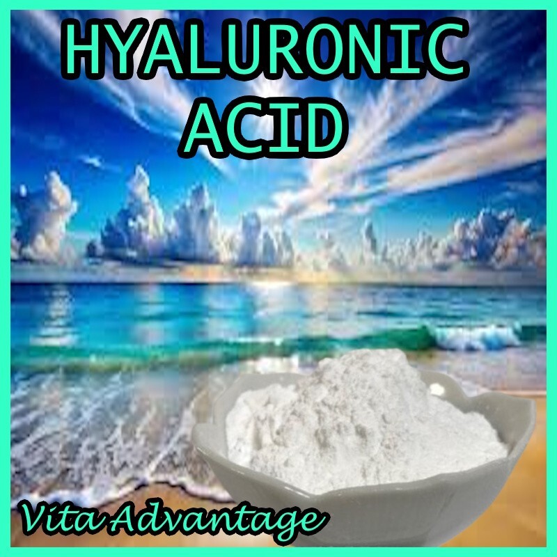 100% PURE HYALURONIC ACID POWDER (SODIUM HYALURONATE) USP ANTI-AGING JOIINT NEW