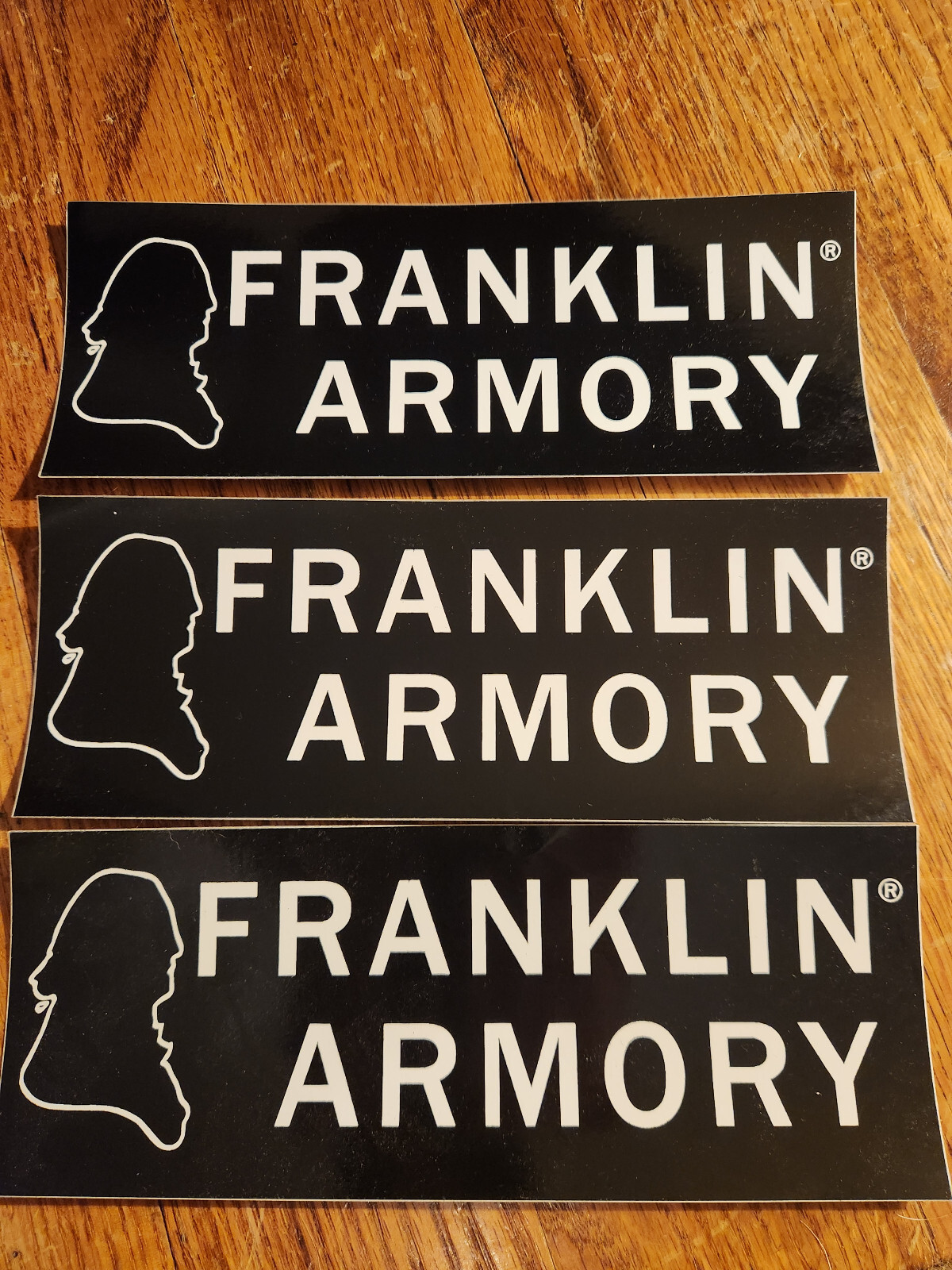 franklin armory sticker lot of 3!