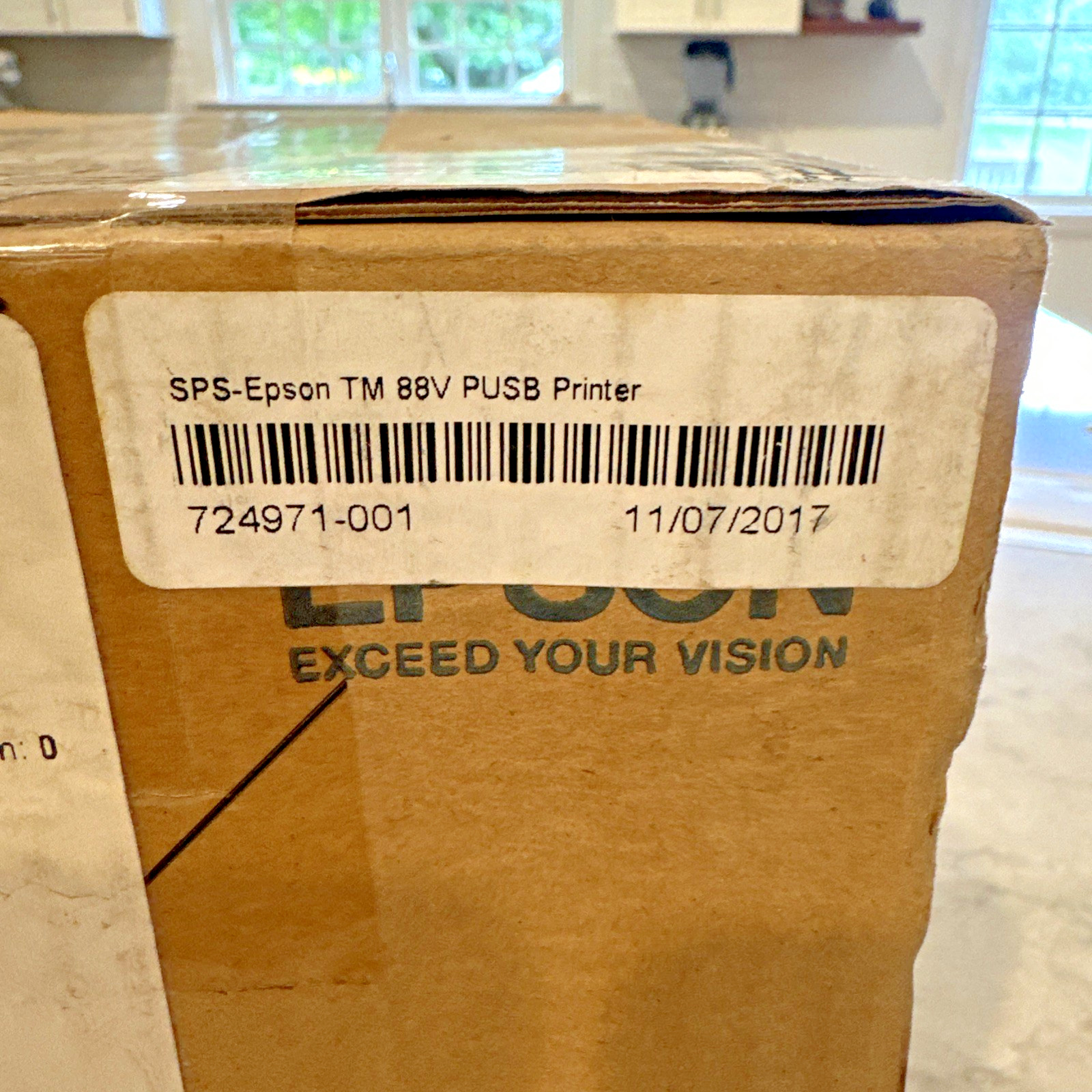New Unopened Epson TM-T88V Thermal PUSB Receipt Printer