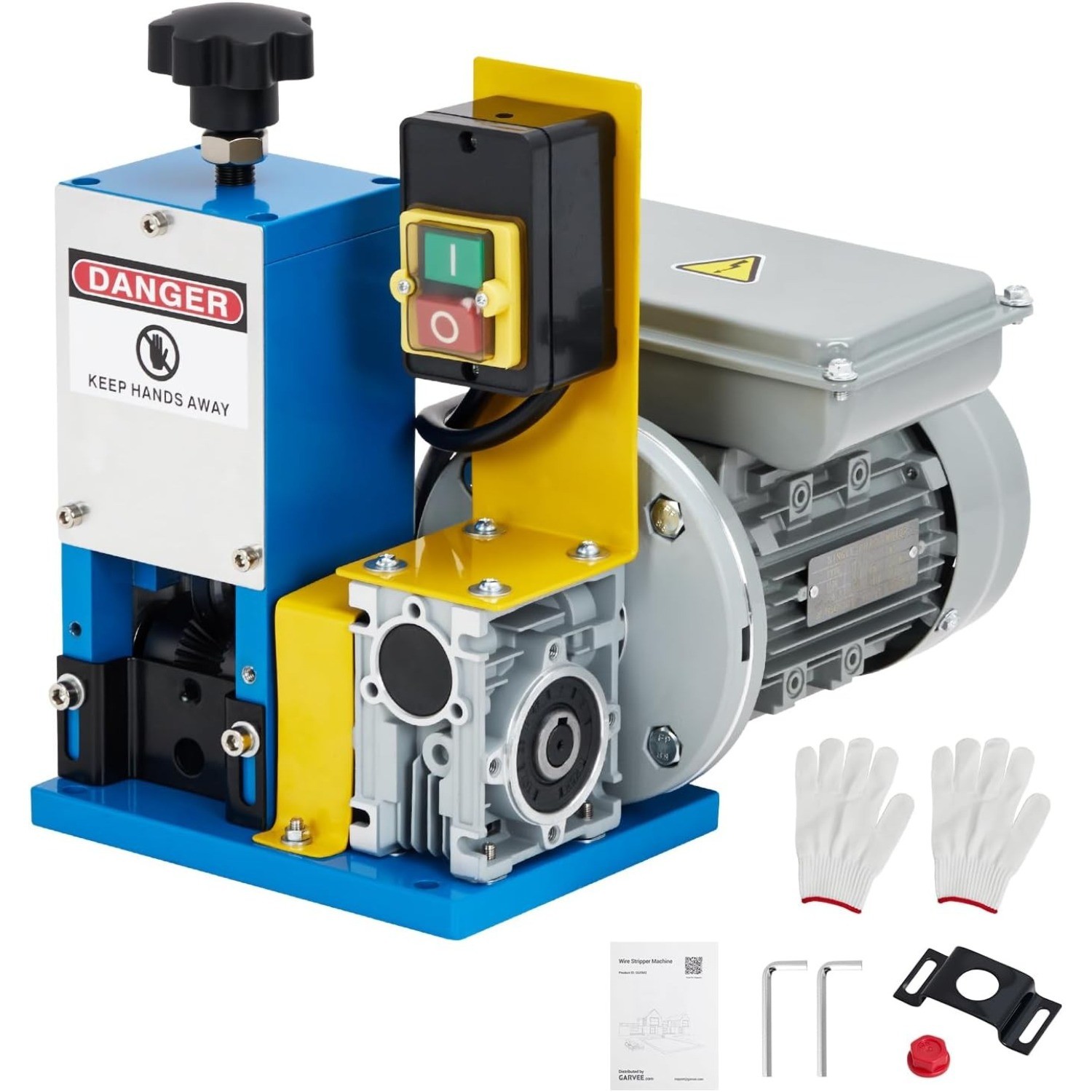 Electric Wire Stripper Machine 0.06-1'' 1-Channel Automatic Scrap Wire Stripper