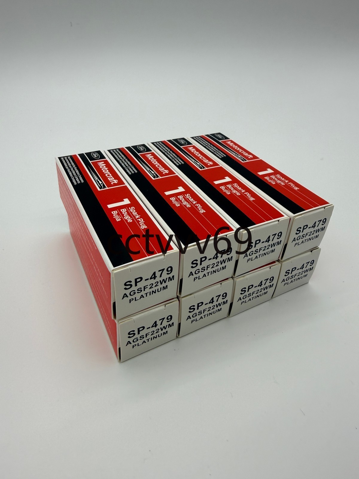 Set of 8 Genuine OEM SP479 Motorcraft Spark Plug Ford AGSF22WM