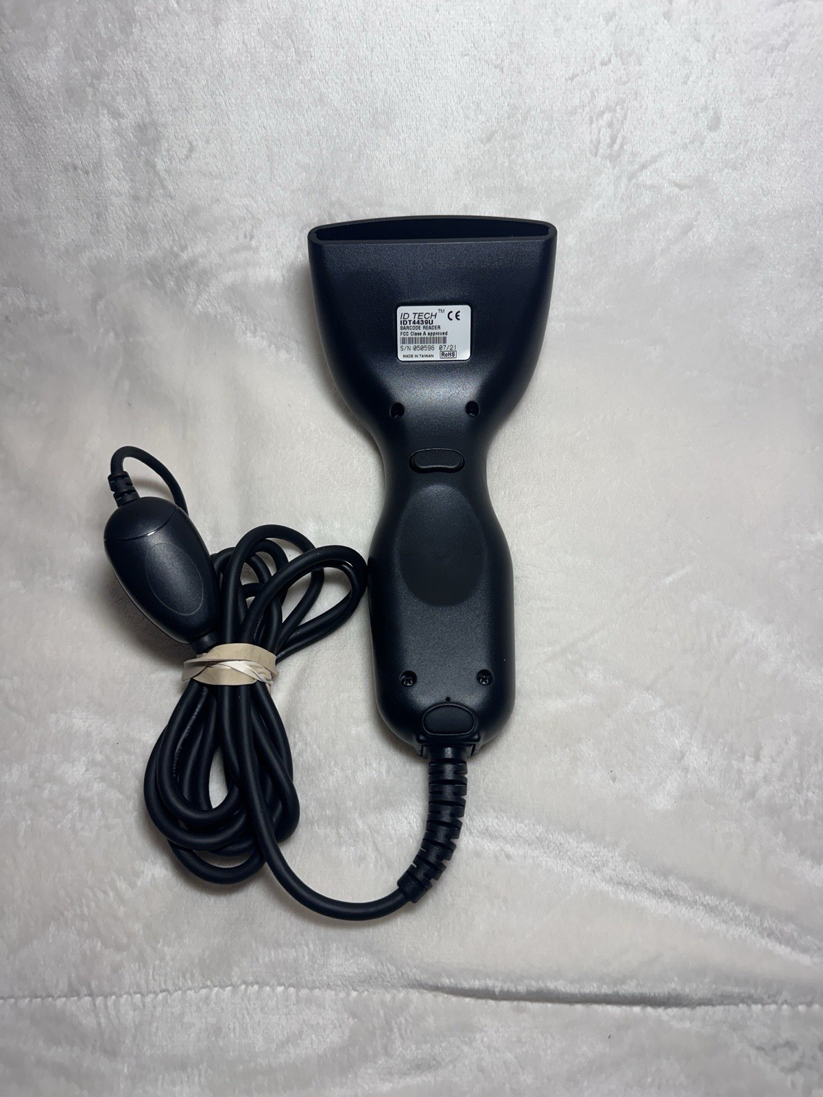 ID TECH USB A BARCODE SCANNER READER IDT4439U Tested And Working NO PACKAGE/BOX