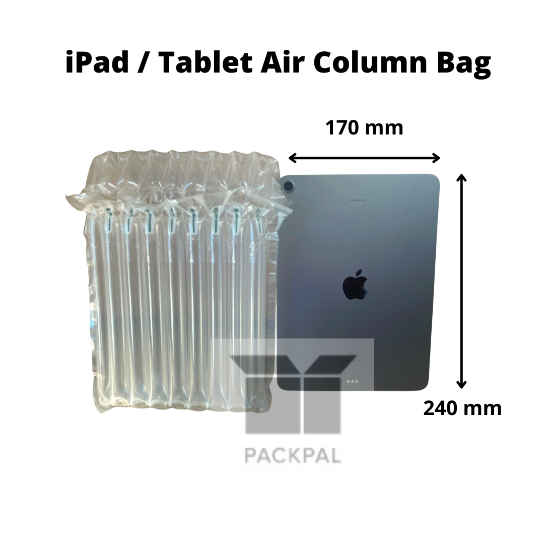 iPad / Tablet Air column inflatable packaging bag X 100 + FREE hand pump