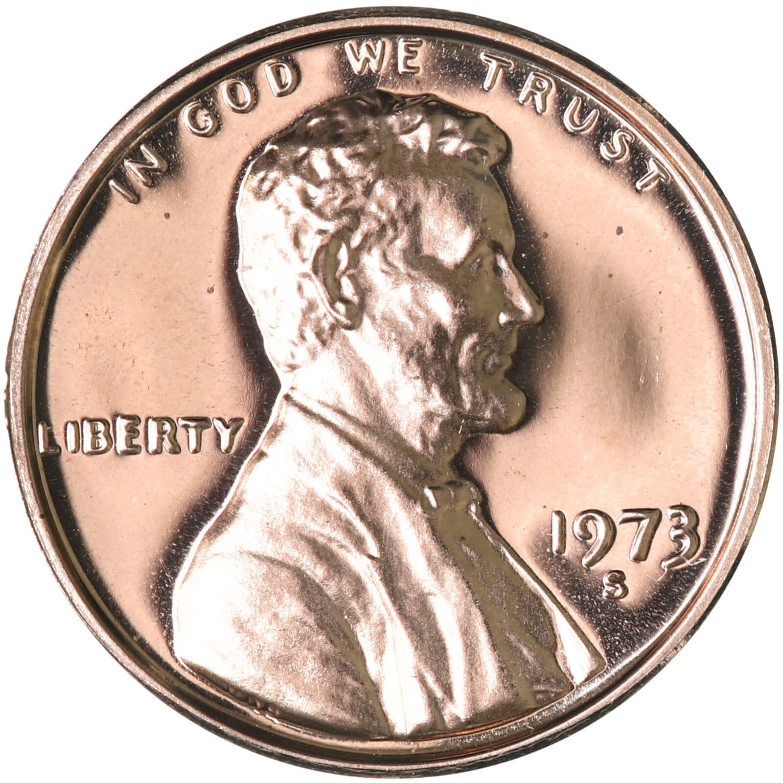 1973 S Lincoln Memorial Cent Gem Proof