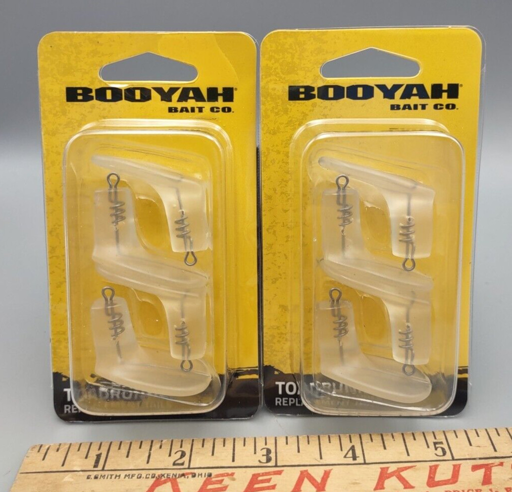 New Booyah Toadrunner Tails  2 Packs of 4