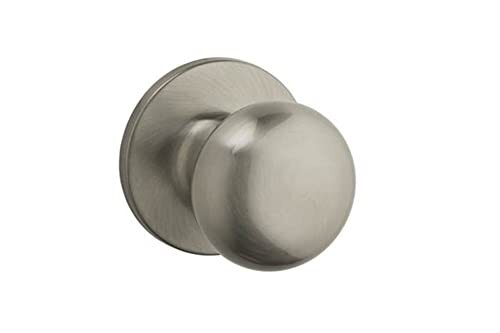Kwikset Safe Lock Athens Knob Dummy Lock Satin Nickel