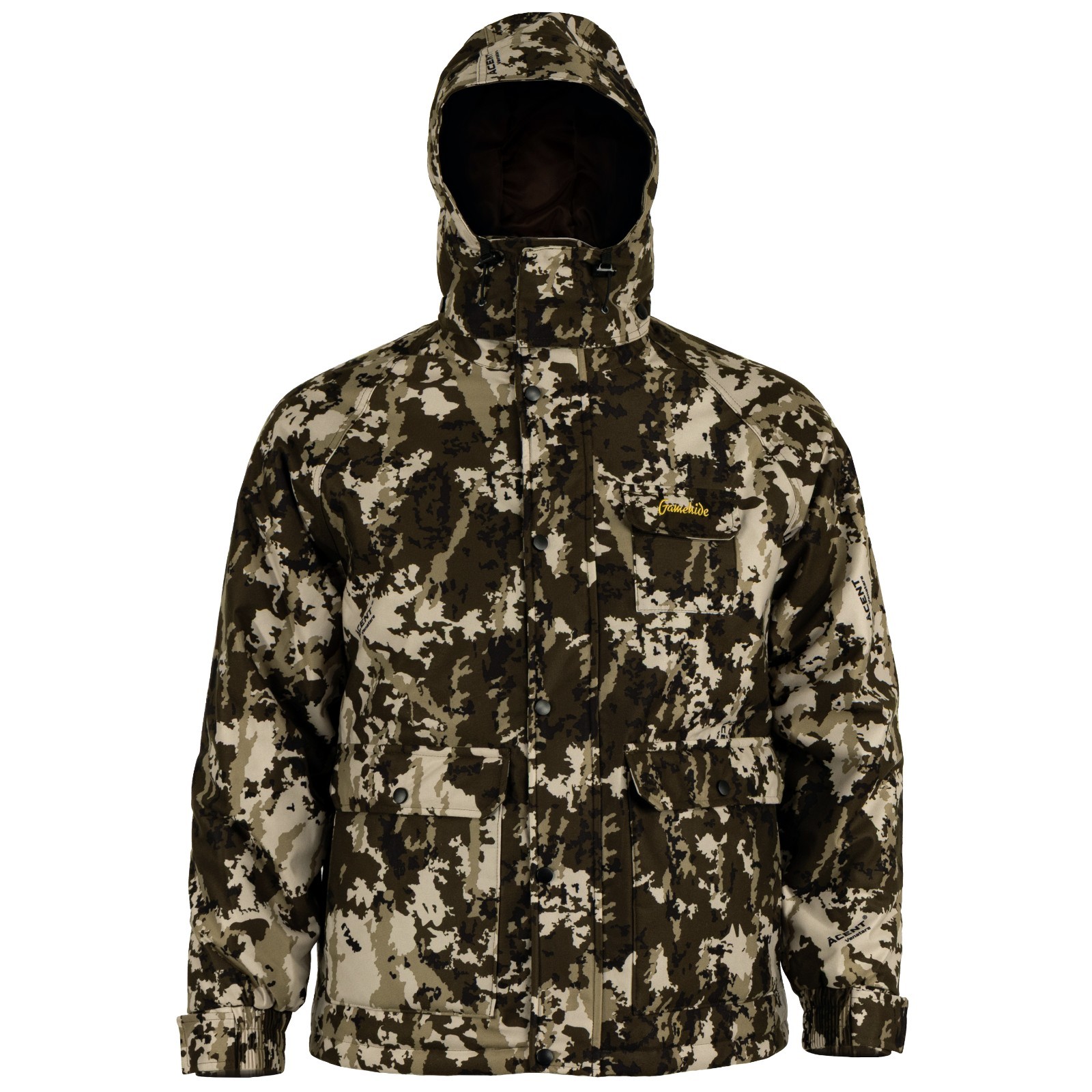 Gamehide Men's Flatland Insulated Weather Resistant Camo Hunting Parka