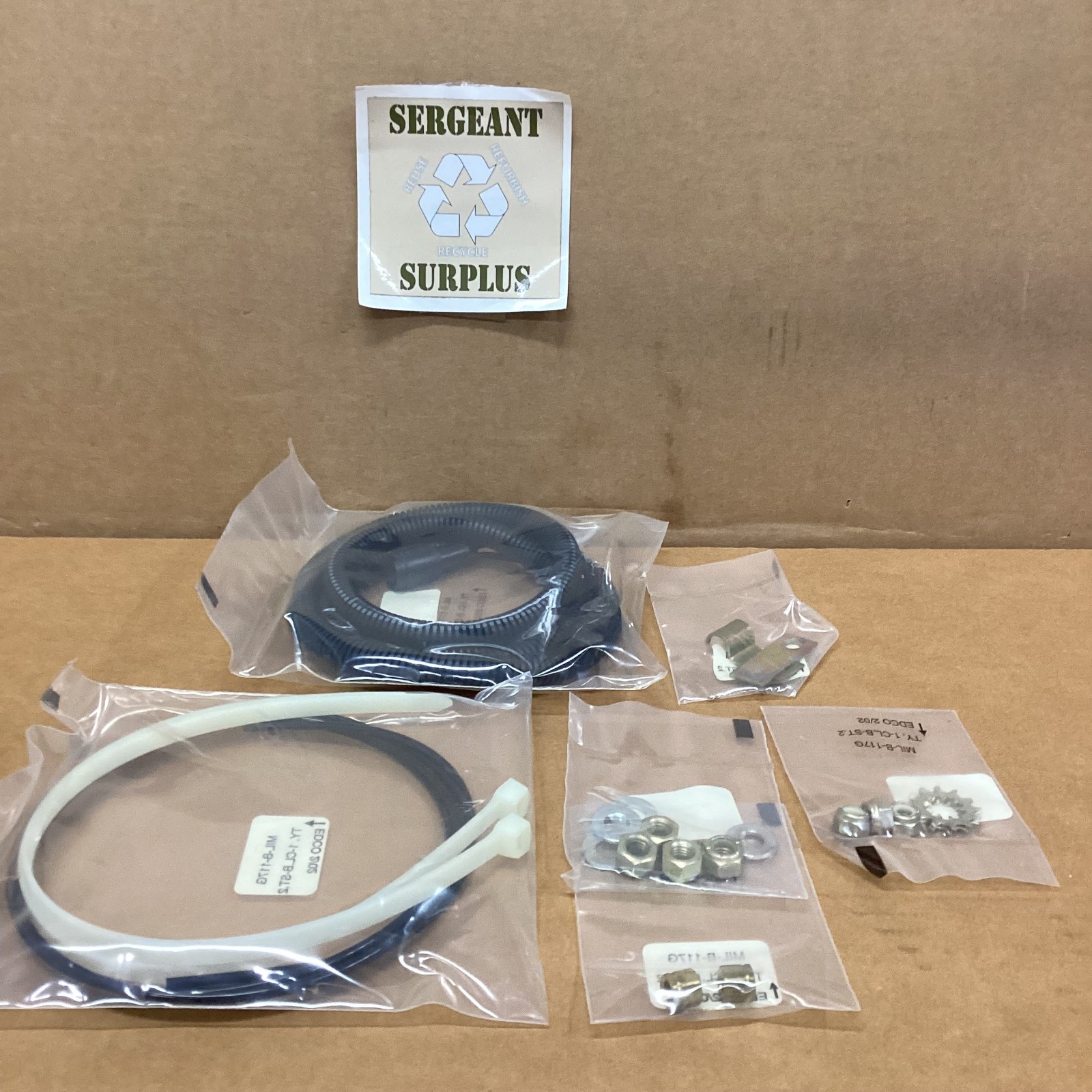 parts kit, Ether bottle start M35A3 5325-01-490-1774