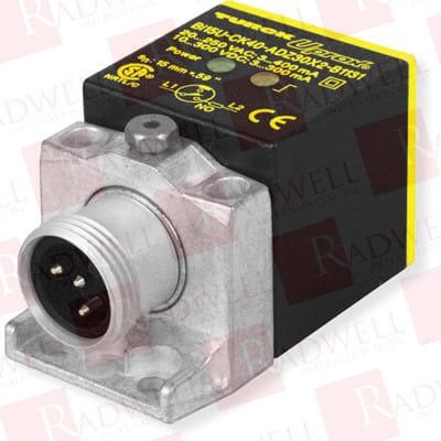 TURCK BI15-CK40-RDZ30X2-B3131/S34 W/BS2.1 / BI15CK40RDZ30X2B3131S34WBS21 (USED)