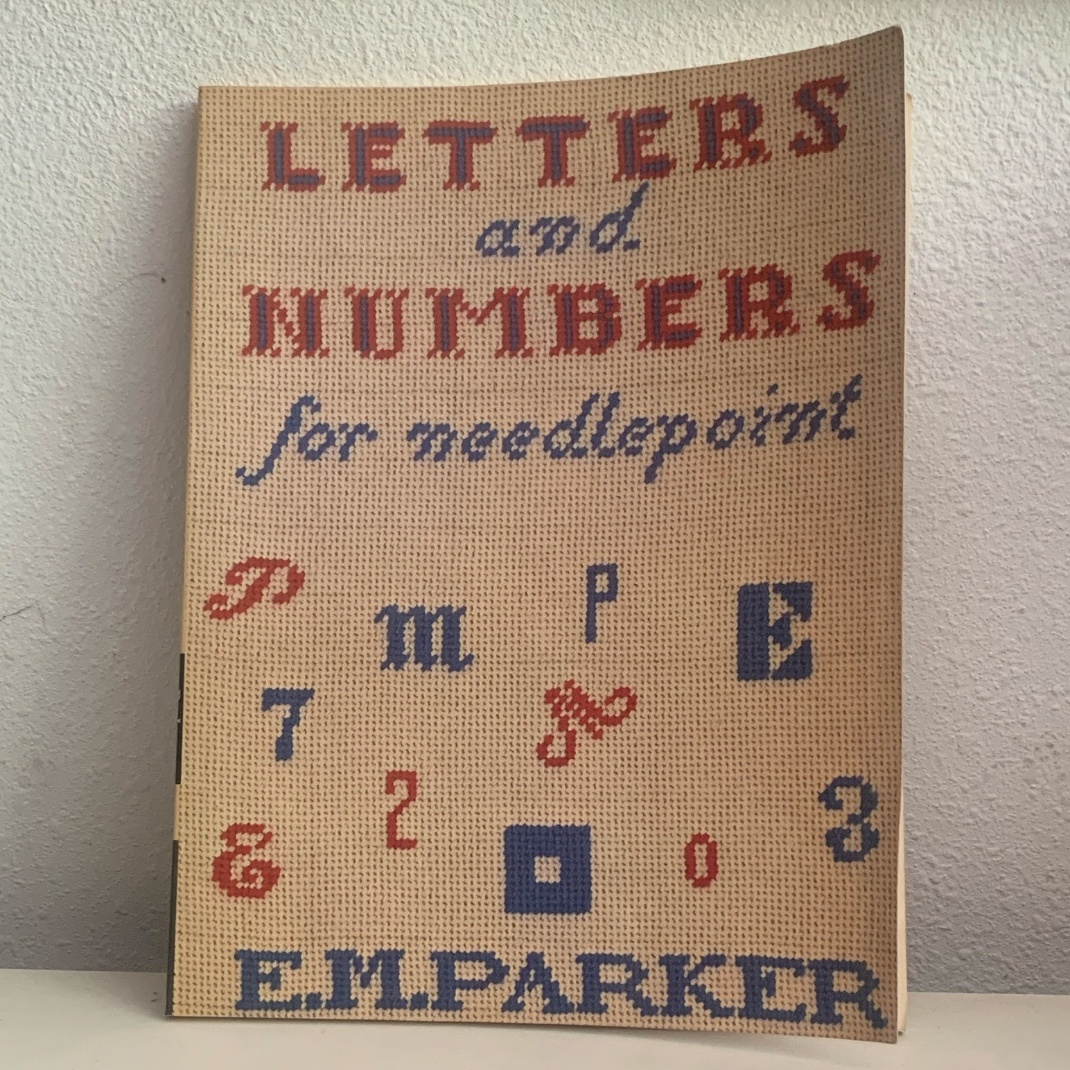 Charles Scribner's Sons Letters & Numbers for Needlepoint Book 77-16711