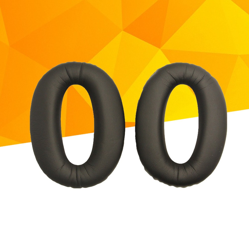 1 Pair Headphone Accessories Replacement Ear Pads Cushion Black Durable
