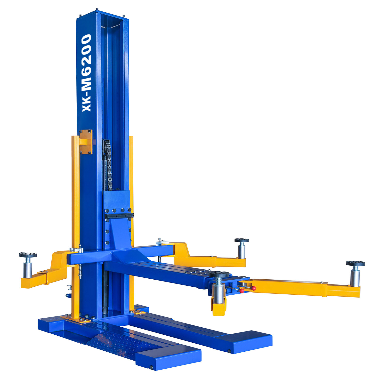 XK M6200 Single Post Lift Car Lifts 220V Unlock Mobile Repair Tool Manually