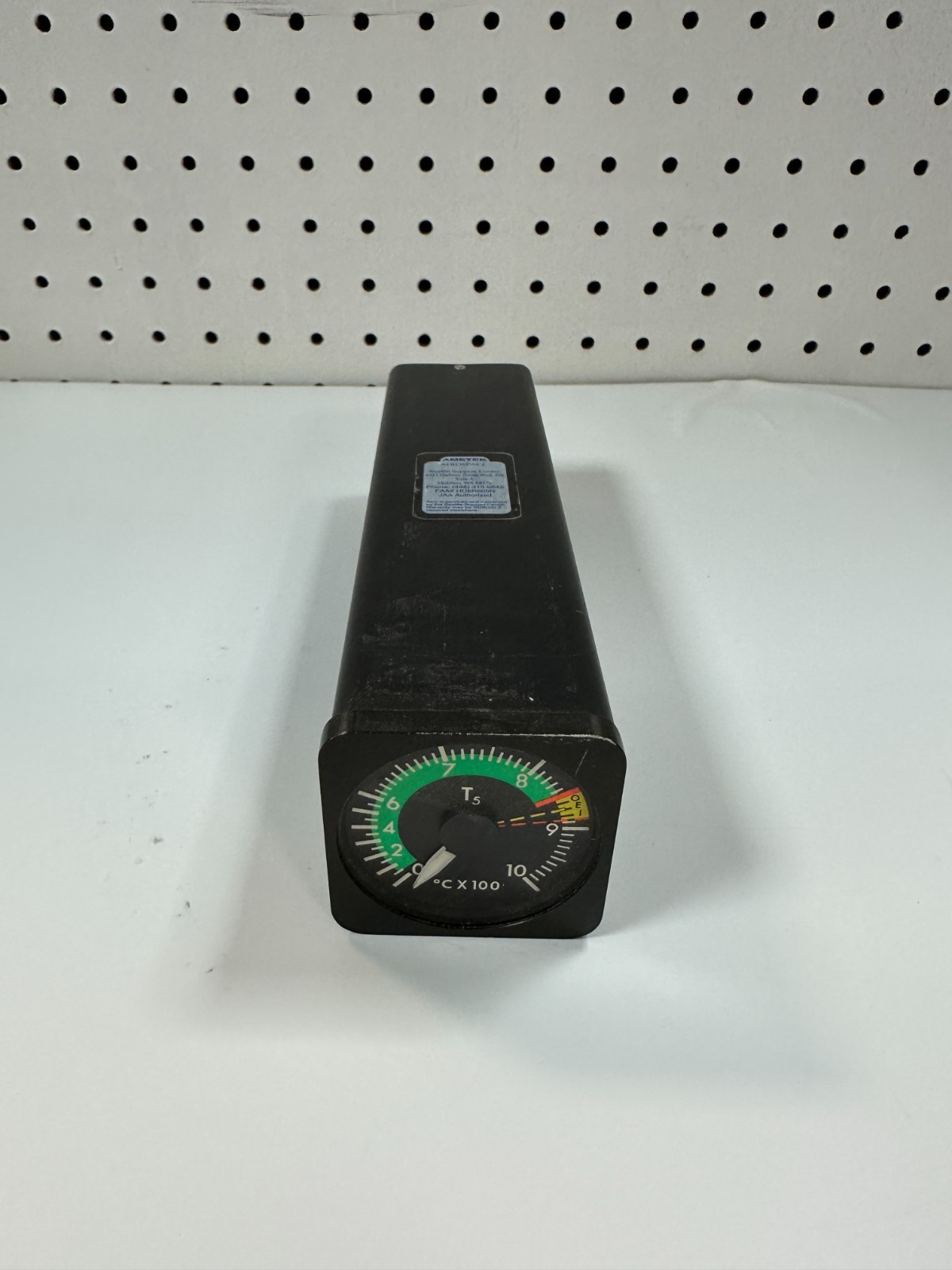 Ametek Temperature Indicator 76450-01076-111 (Alt: 10312N01T00)