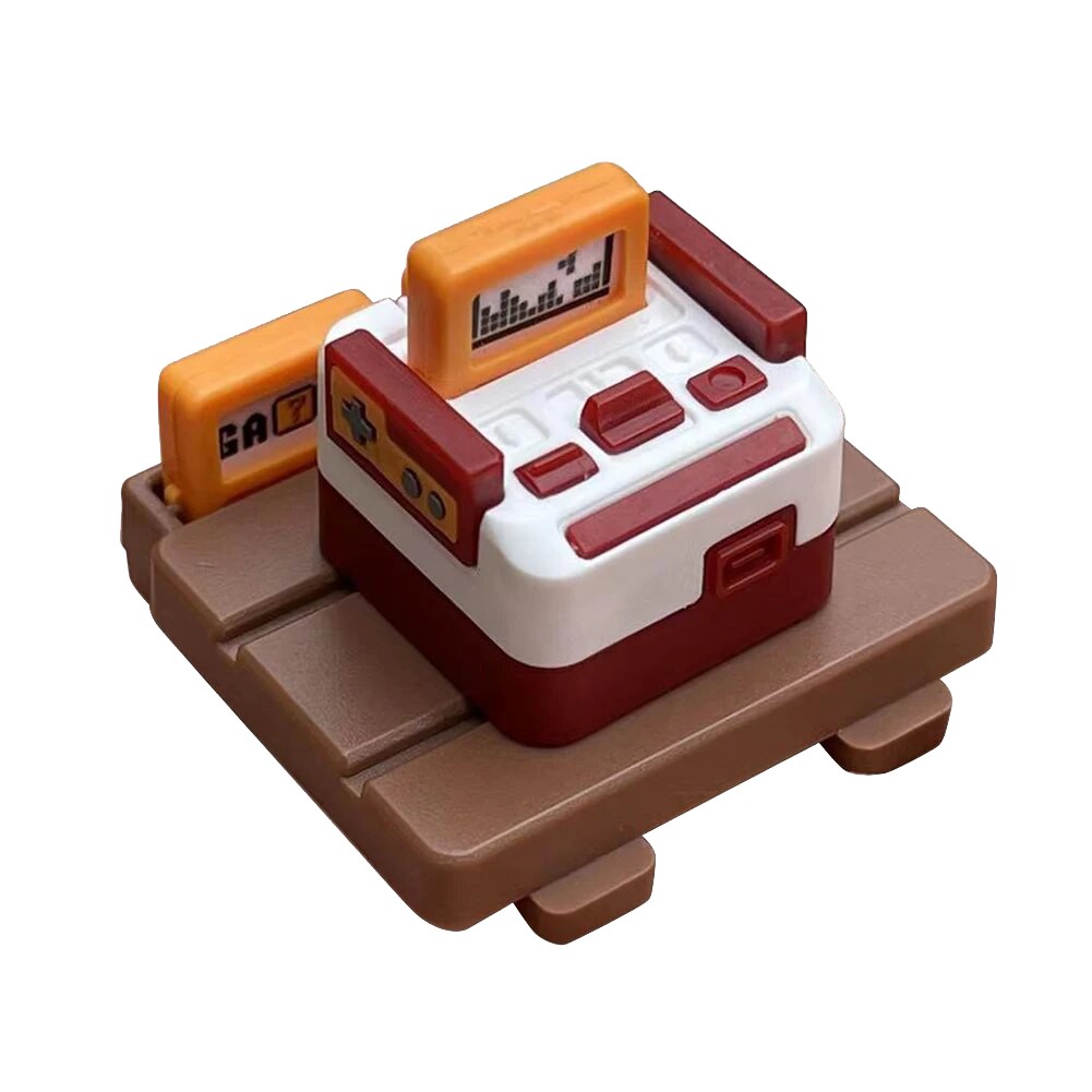 Vintage Retro FC Famicom Keycaps, Compatible Axle Switch, Mechani7647