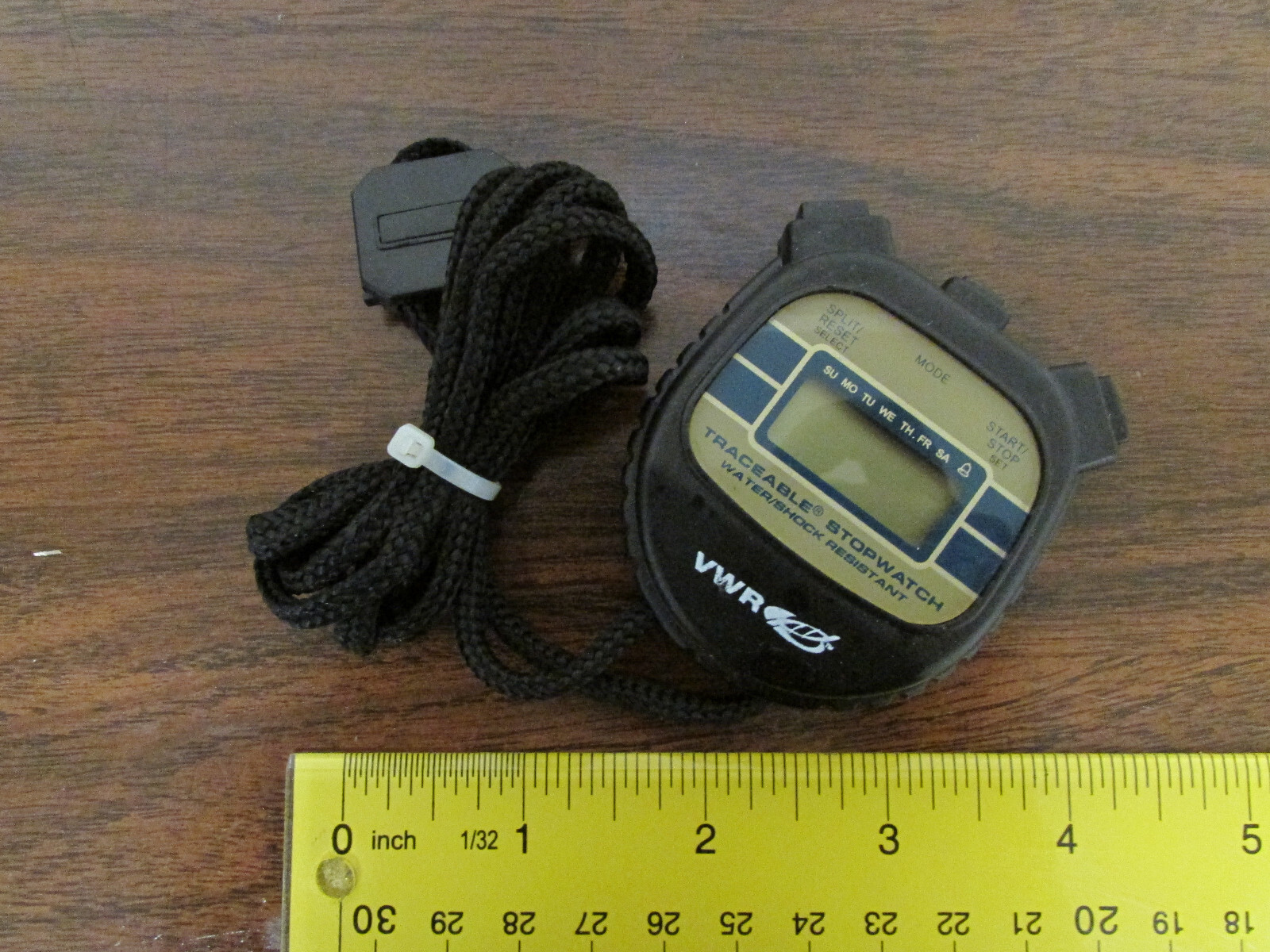 Fisher Scientific VWR Traceable Water/Shock Resistant Stopwatch 14-649-11