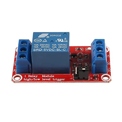 One Channel Relay Module Relay Switch with OPTO Isolation High Low 2pcs 12V