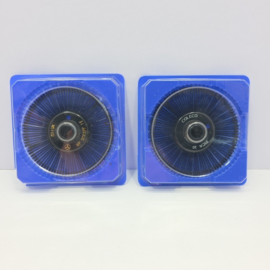 2 Coleco ADAM Daisy Wheel For Printer
