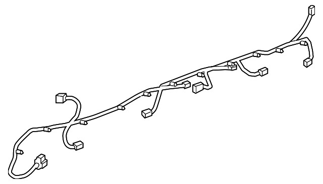 Genuine GM Backup Alarm Wiring Harness 42765408