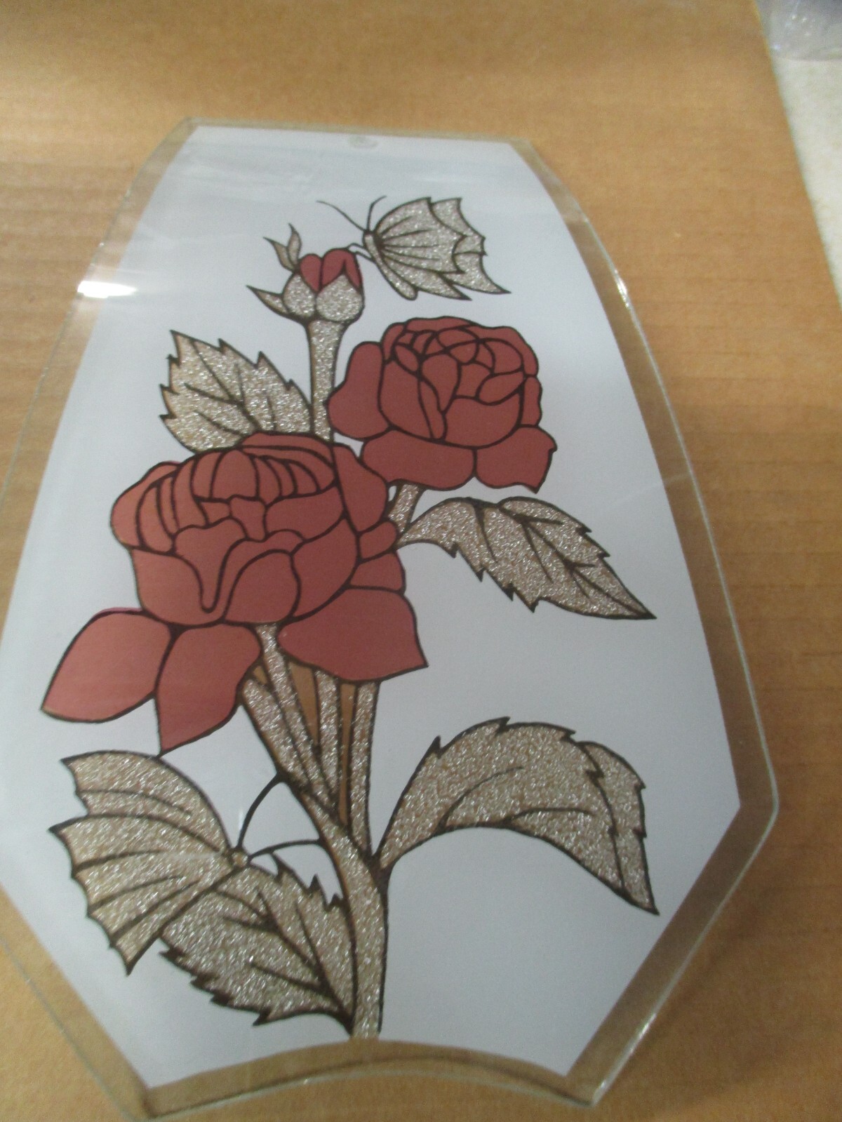 OK LIGHTING TOUCH LAMP REPLACEMENT GLASS PANELS NEW