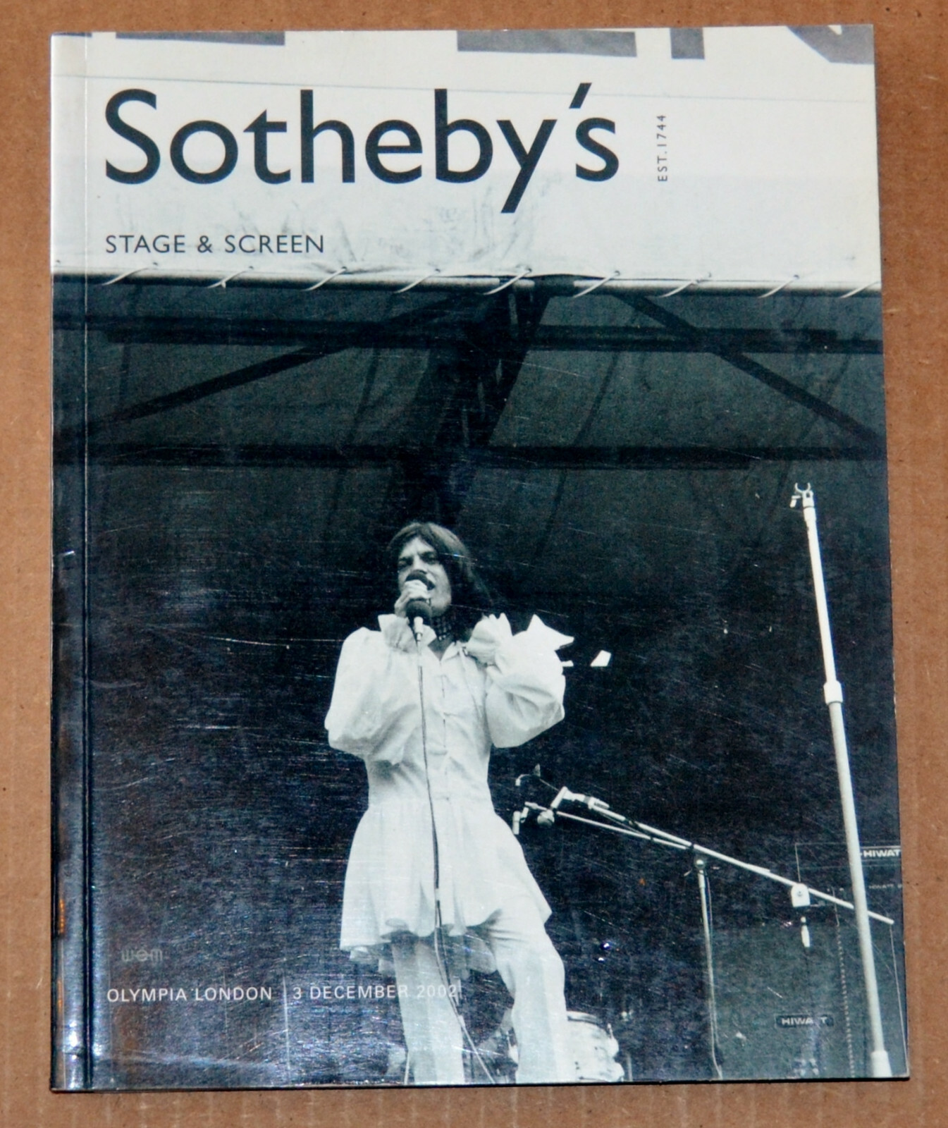 SOTHEBY’S Stage and Screen