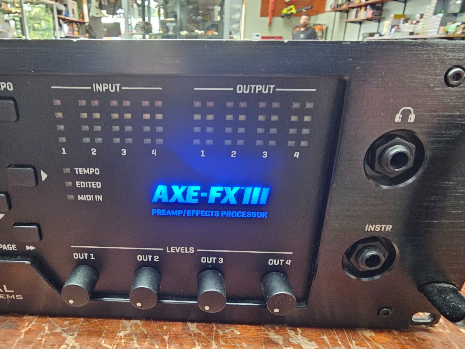 Fractal Axe FX III Preamp/FX Processor 1st Generation W/ Power Cable