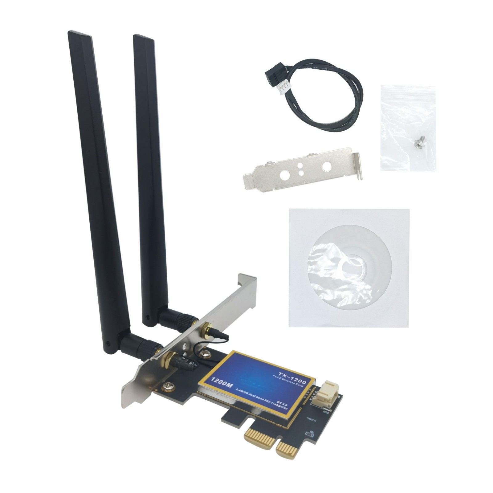 Wireless Network Bluetooth 4.0 Card Built In Bt 4.0 Technology TX-1200 Model