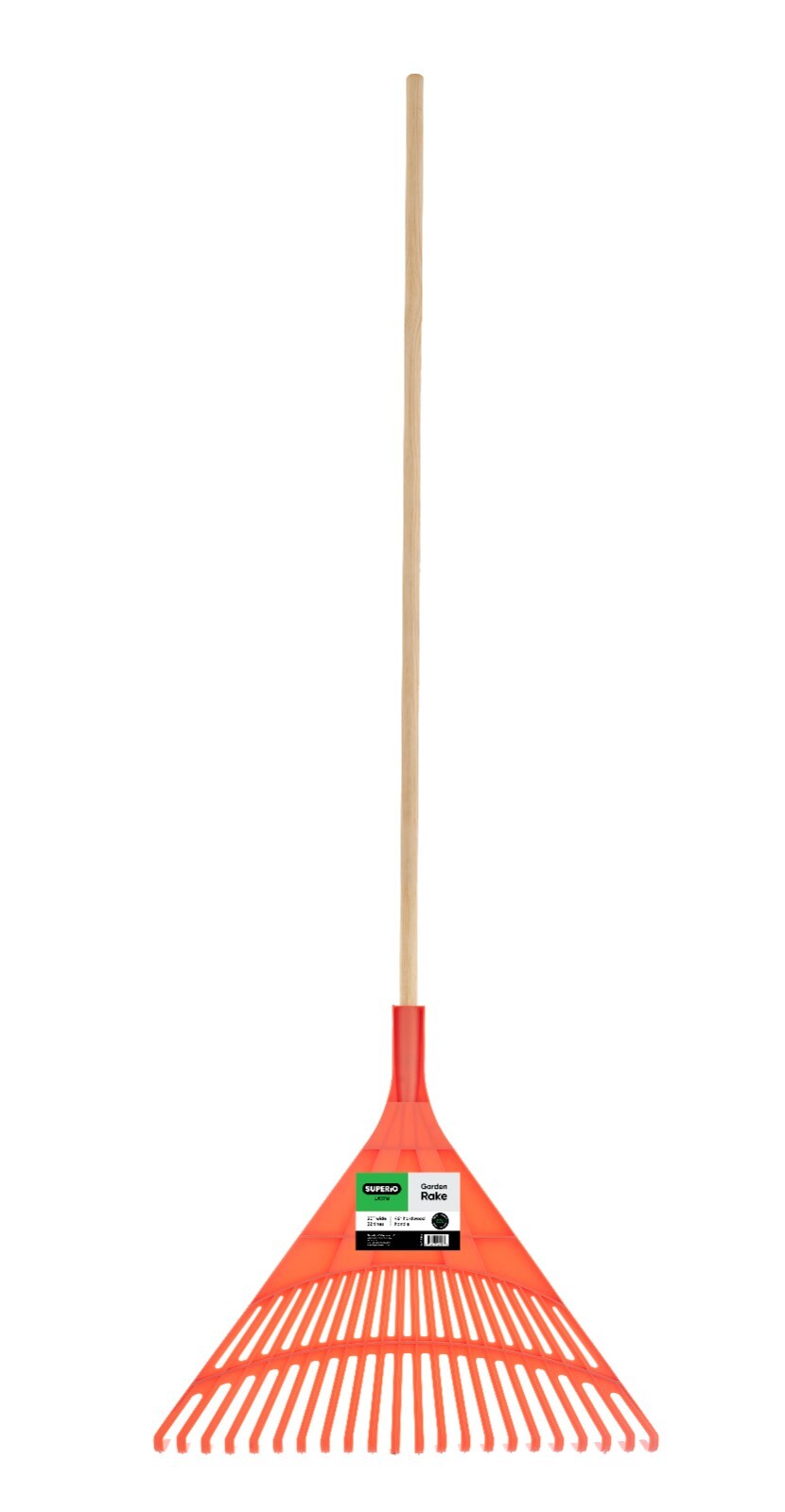 Garden Leaf Rake Adult Size 60"