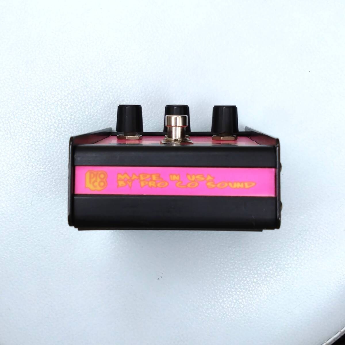 ProCo RAT BRAT Distortion Pedal Modified True Bypass LED DC Jack From Japan