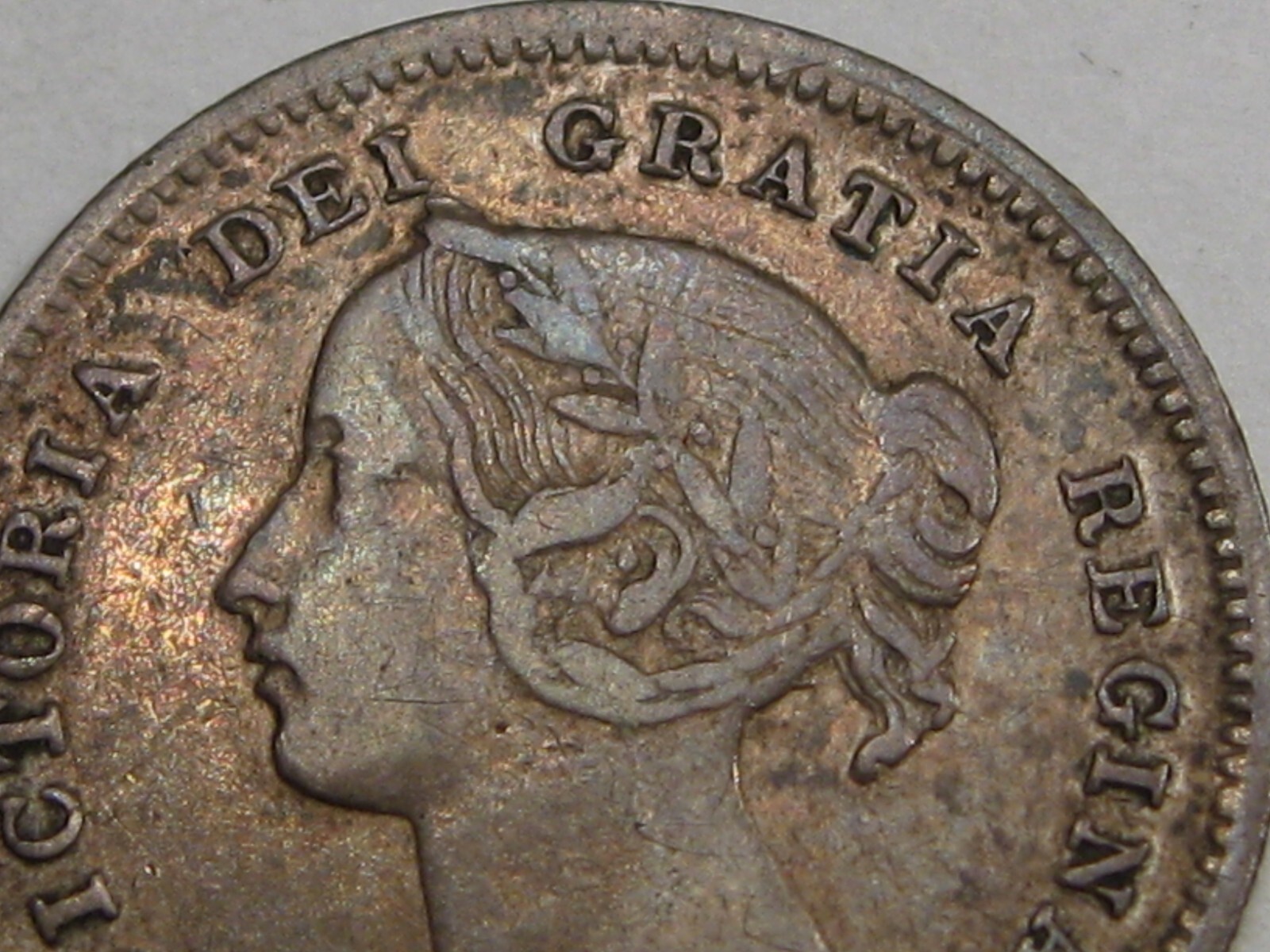 F/VF 1897 Five Cent 5¢ CANADA. #38