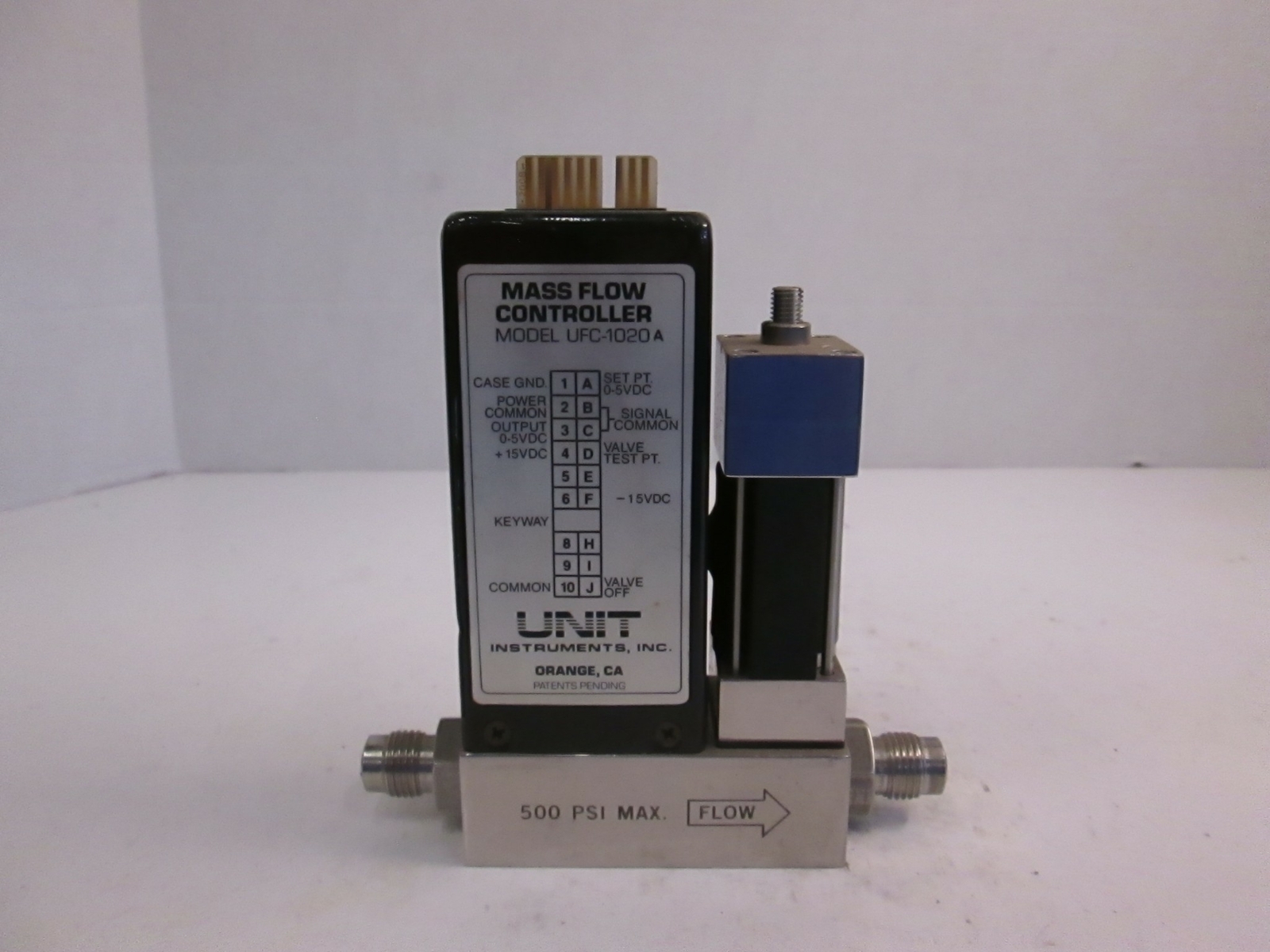 Unit UFC-1020A Mass Flow Controller MFC, H2, 5 SLM