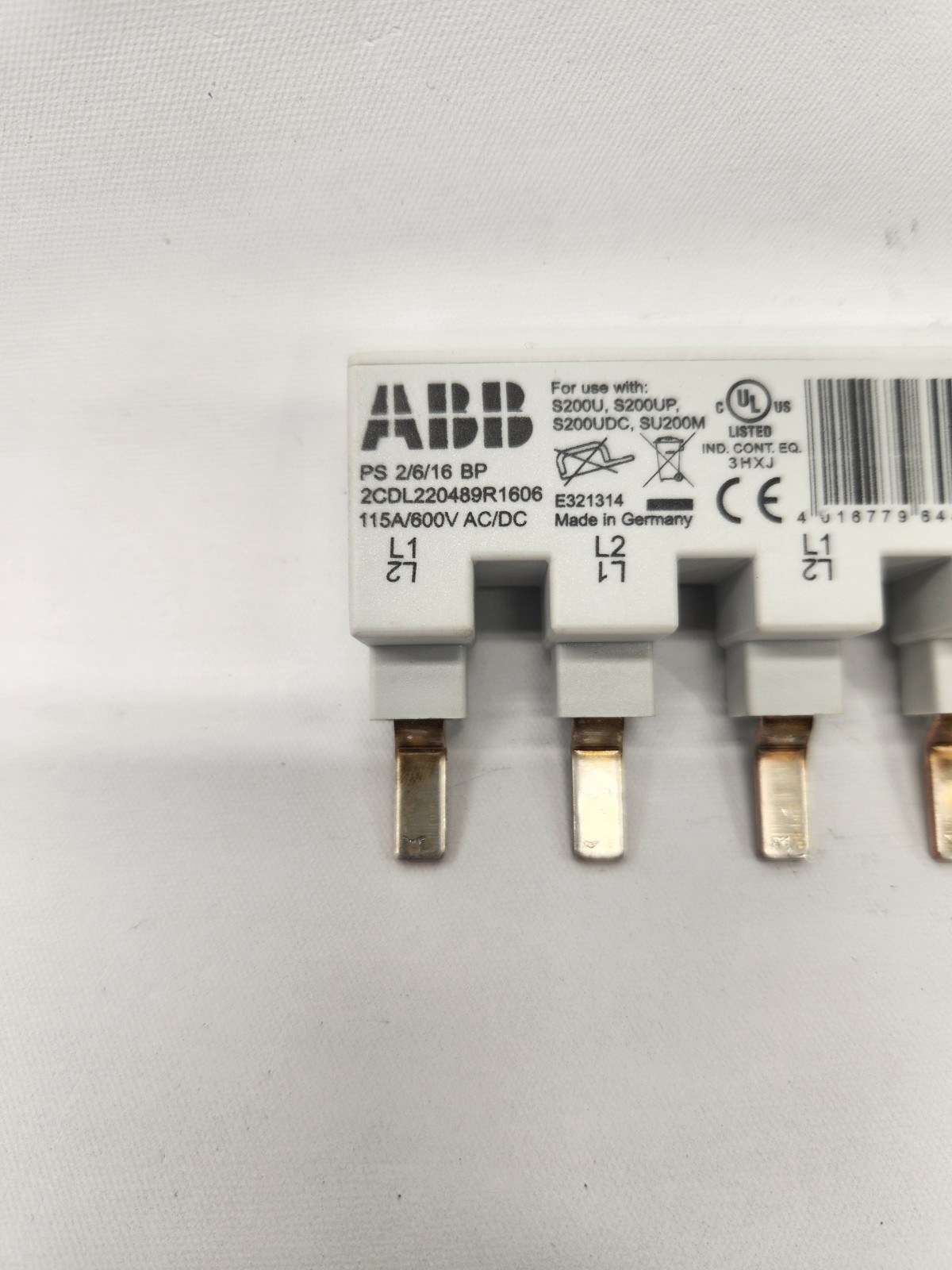 ABB PS 2/6/16 BP BUS BAR