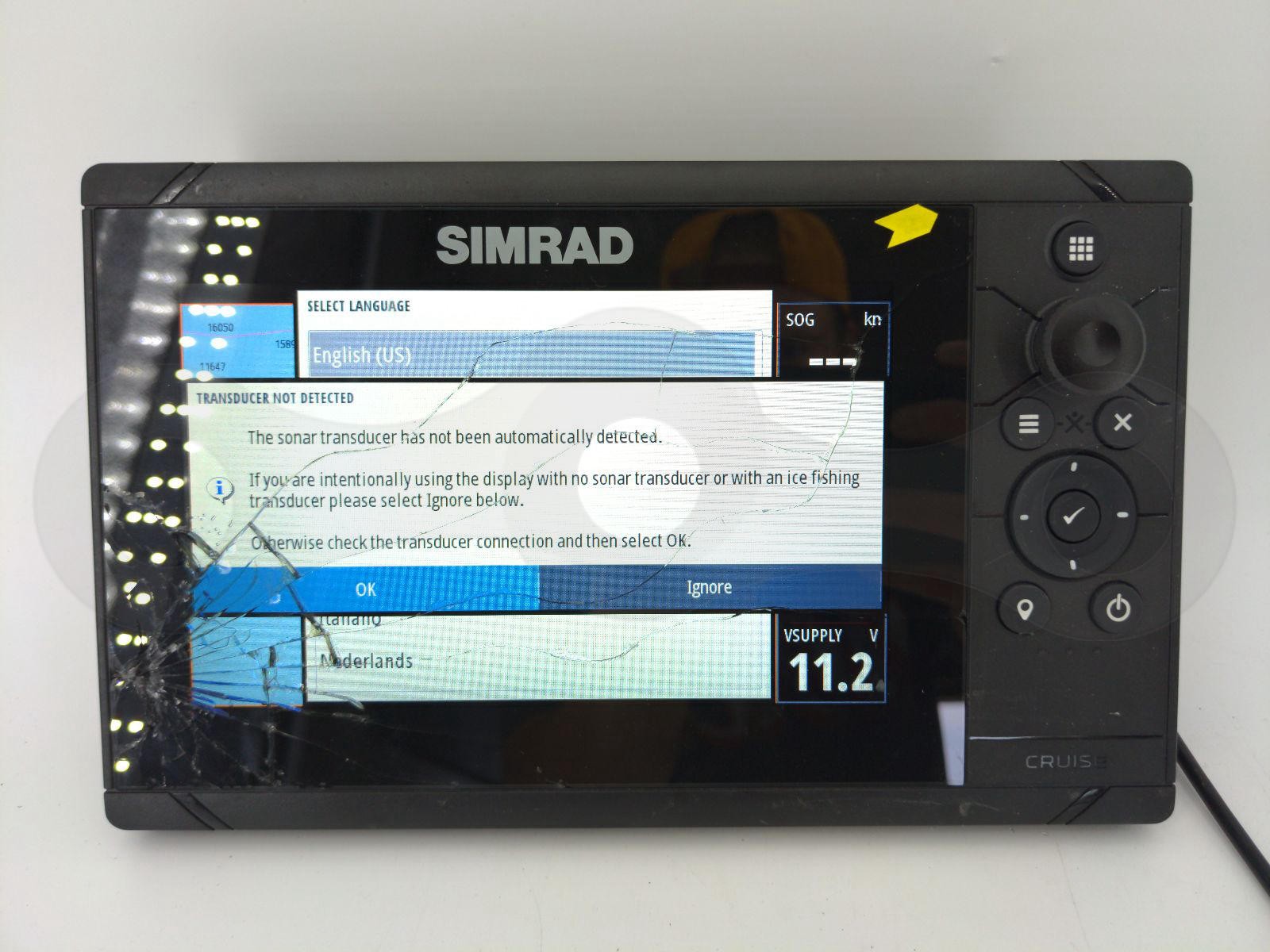 SIMRAD CRUISE 7 CHARTPLOTTER BOAT RADAR GPS FISHFINDER SONAR HEAD UNIT DISPLAY