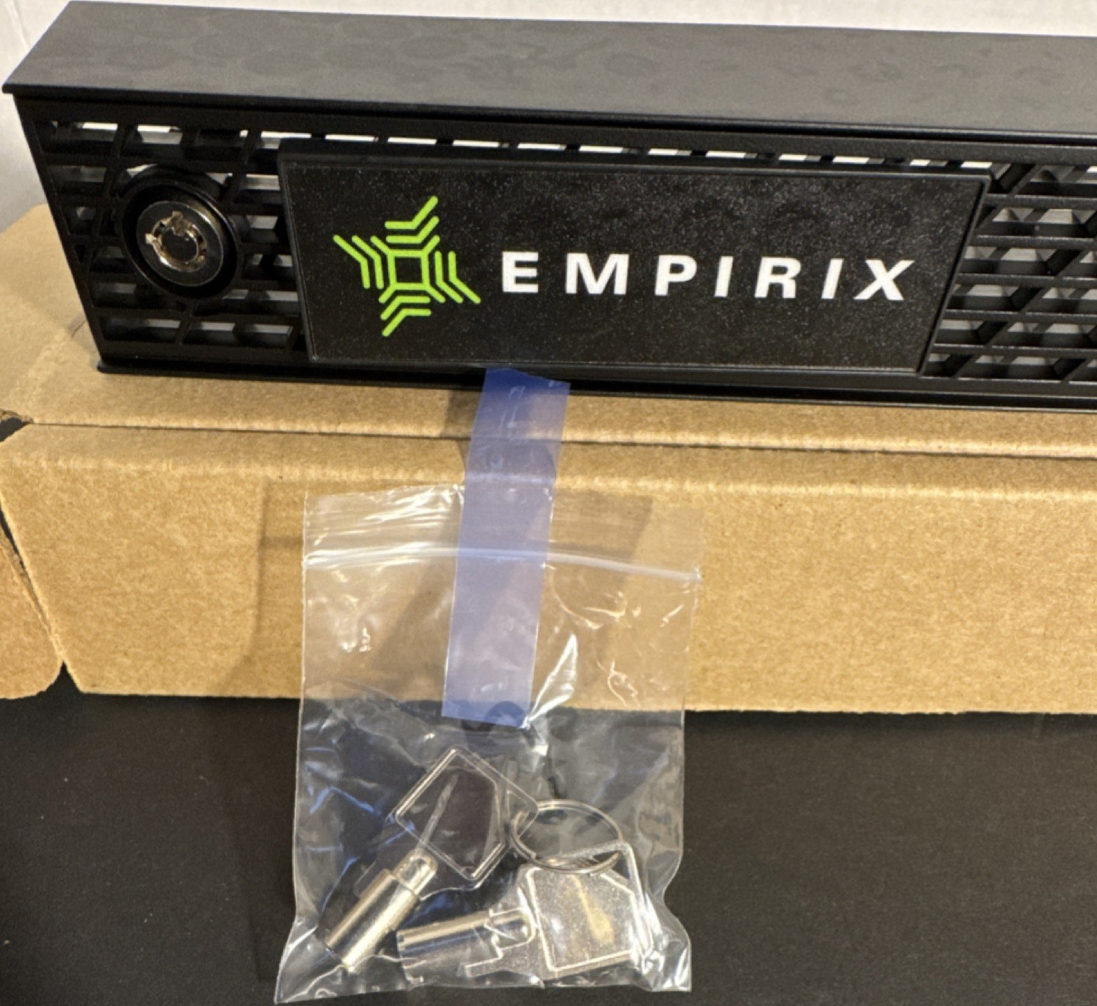 Empirix 1U Rackmount Expansion Chassis G46818-002 19in Lock and Keys