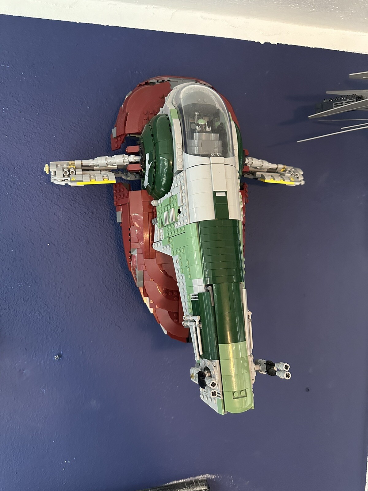 Wall Mount Display For Lego Star Wars UCS Slave 1