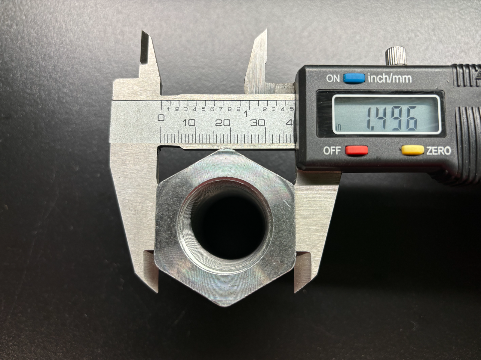 Weld In Threaded Bung For Heim Joints ~ 1" - 14 TPI ~ Left + Right Hand PAIR