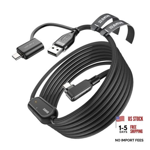 Link Cable with Charging 16FT Compatible with Meta Quest 3/3S/2/Pico 4