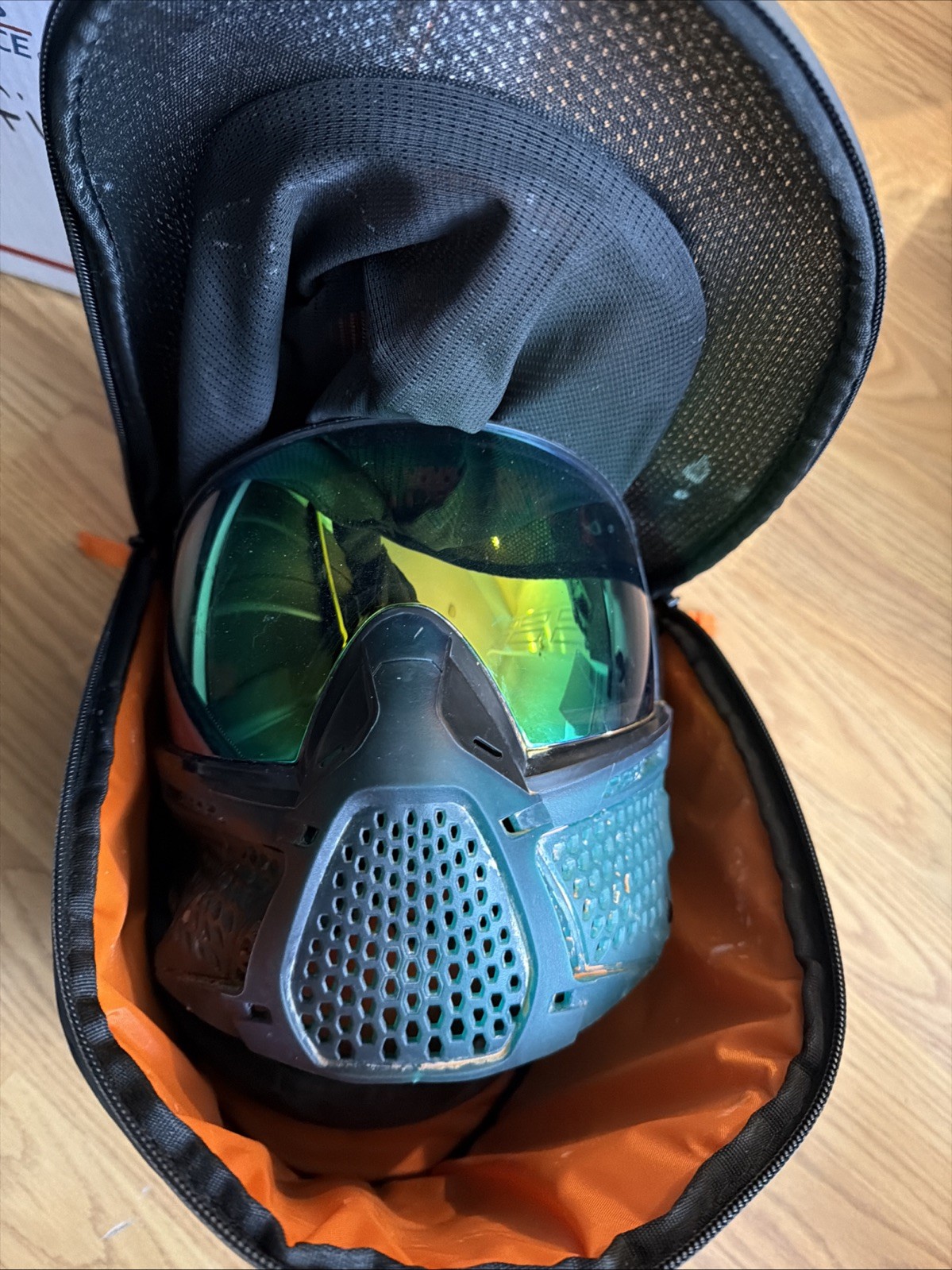 Carbon CRBN Zero Pro Paintball Mask (Less Coverage) - Fade Forest