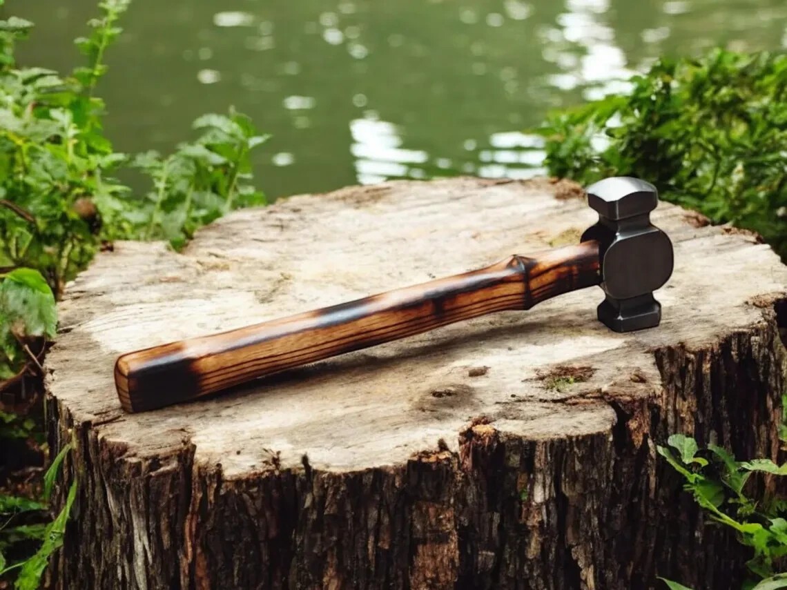 Hand Forged Rounding Hammer 3 lb hammer