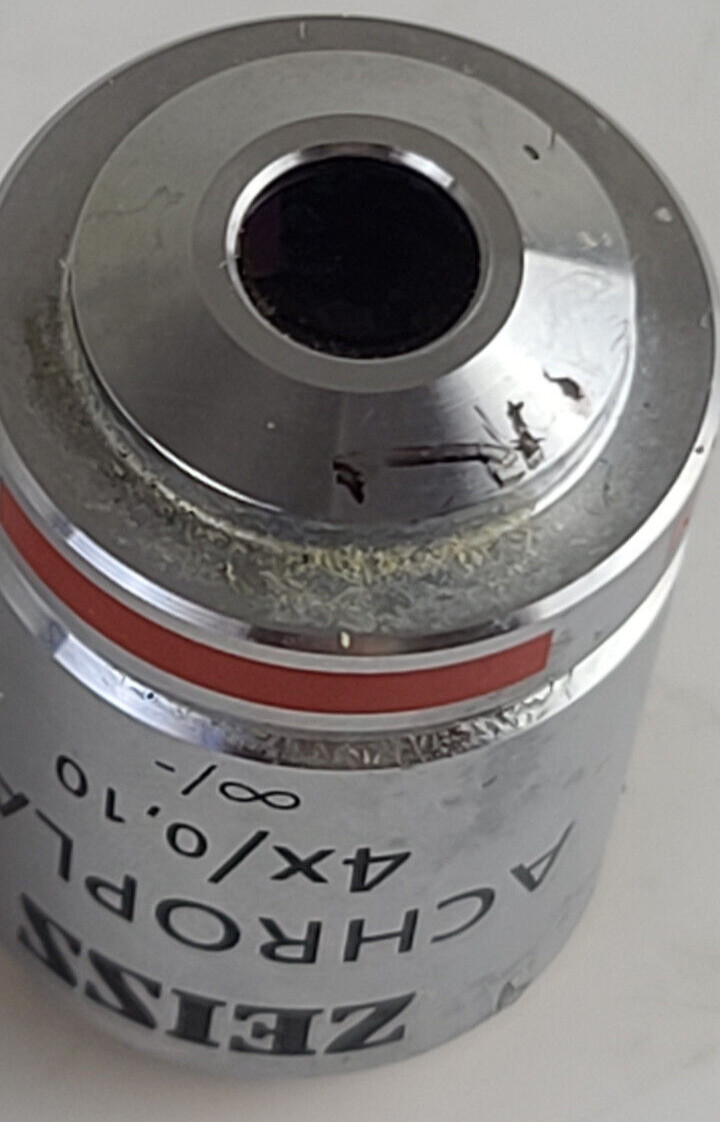 Zeiss Achroplan 4x/0,10 Infinity Microscope Objective Zeiss 44 00 20 01